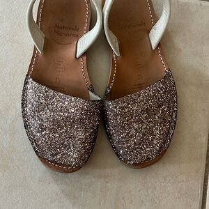 Women's / big kids Glitter Sandals size 35 US 4-4,5